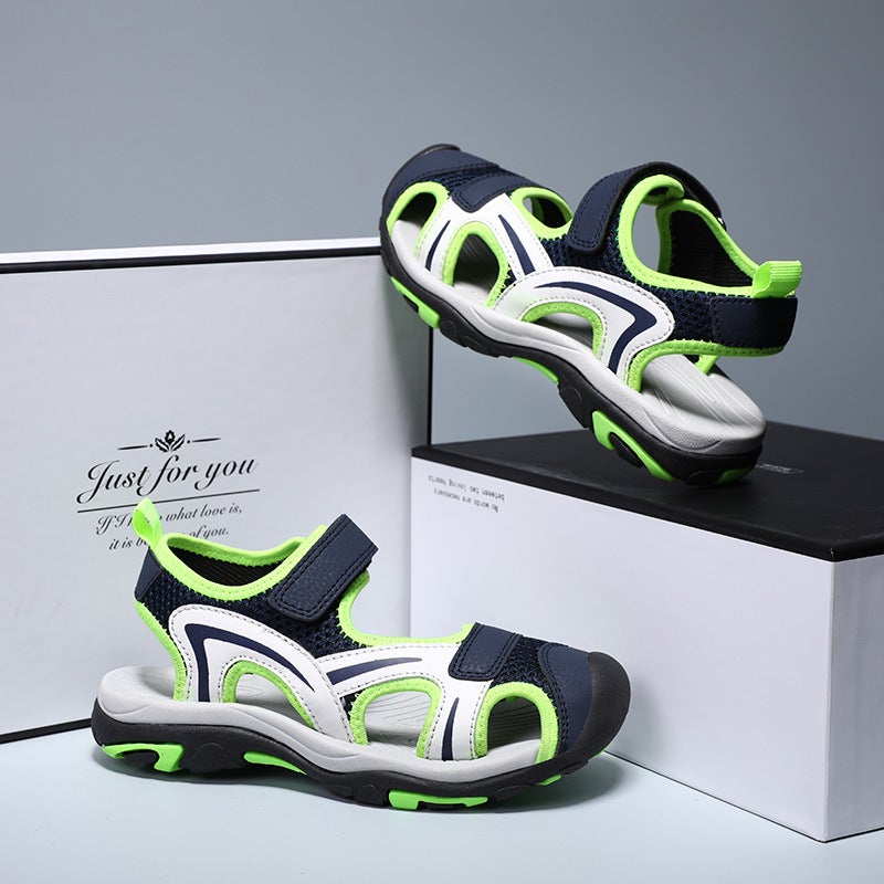 2024 High Elastic Soft Bottom Children'S Sandals Summer Outdoor Open Toe Sandals For Men And Women - Image 3